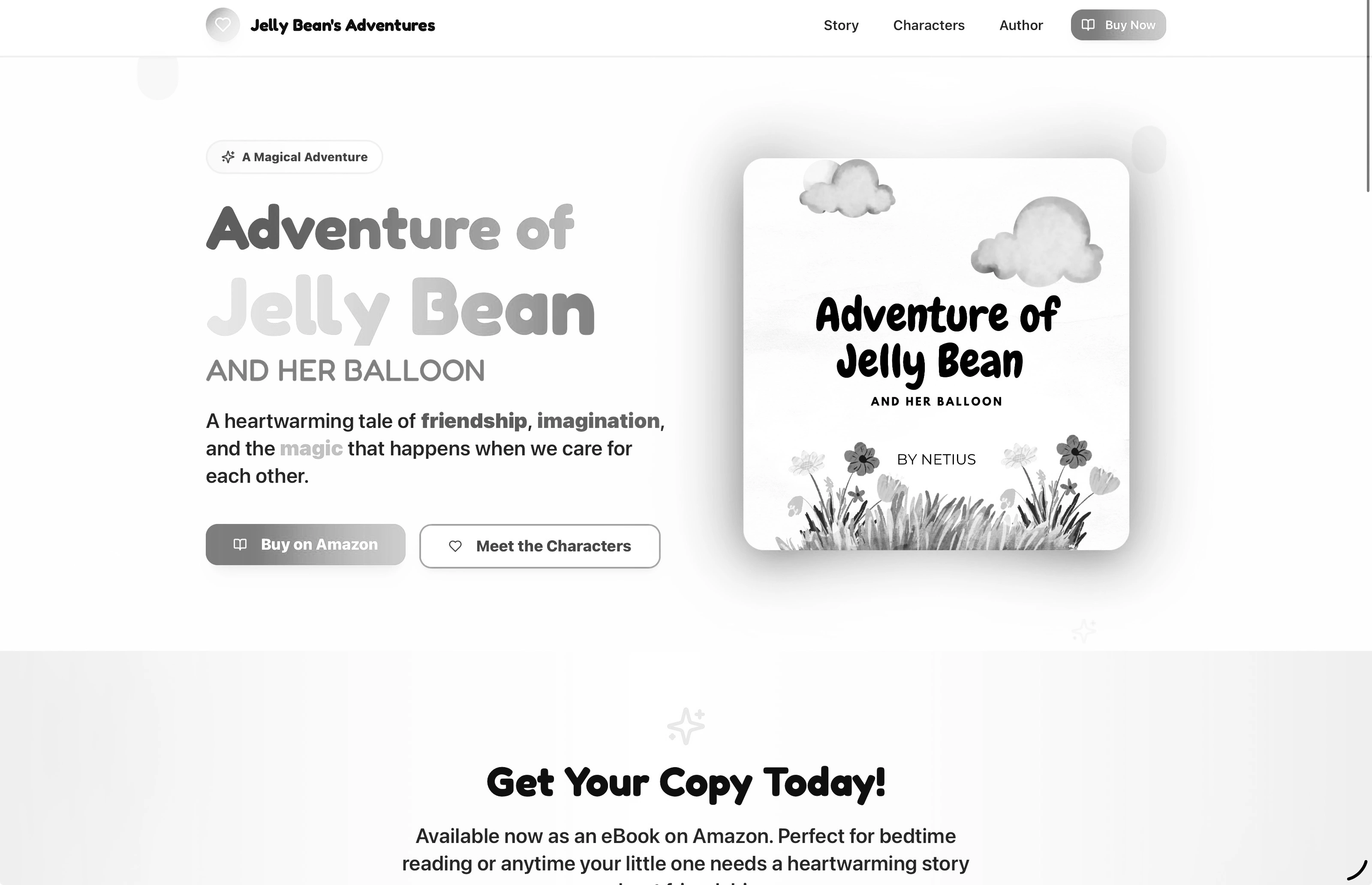 Screenshot of Jelly Bean's Adventures project